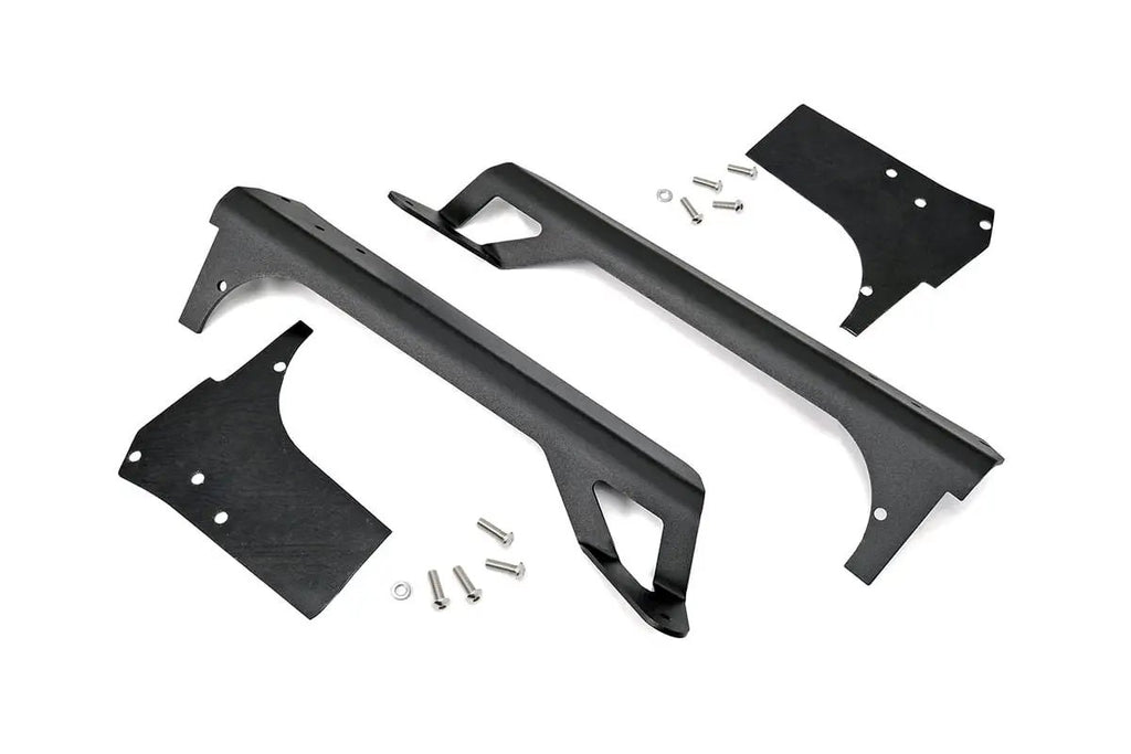 LED Light Mounts | Upper Windshield | 50" | Jeep Wrangler TJ (97-06)/Wrangler Unlimited (04-06) by Rough Country