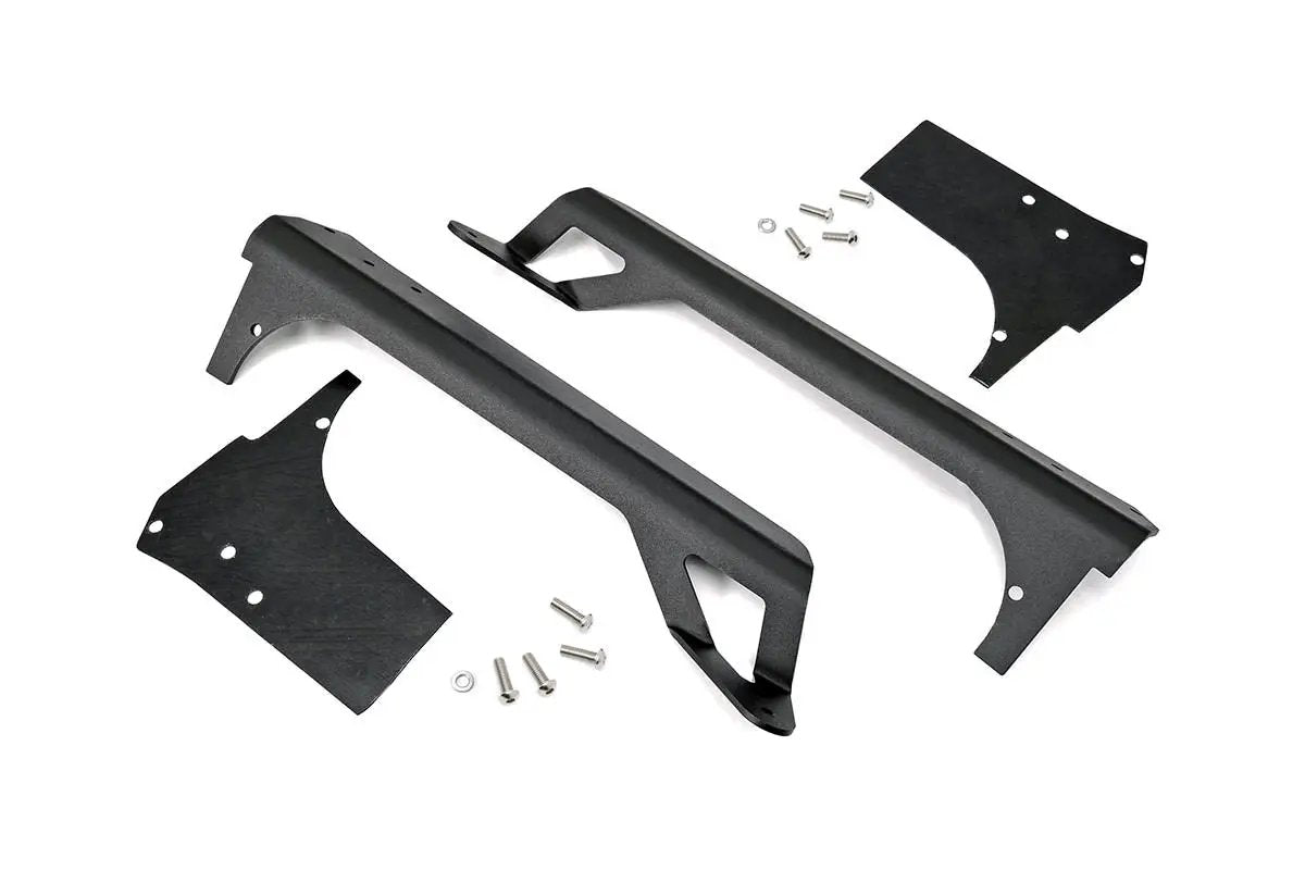 LED Light Mounts | Upper Windshield | 50" | Jeep Wrangler TJ (97-06)/Wrangler Unlimited (04-06) by Rough Country