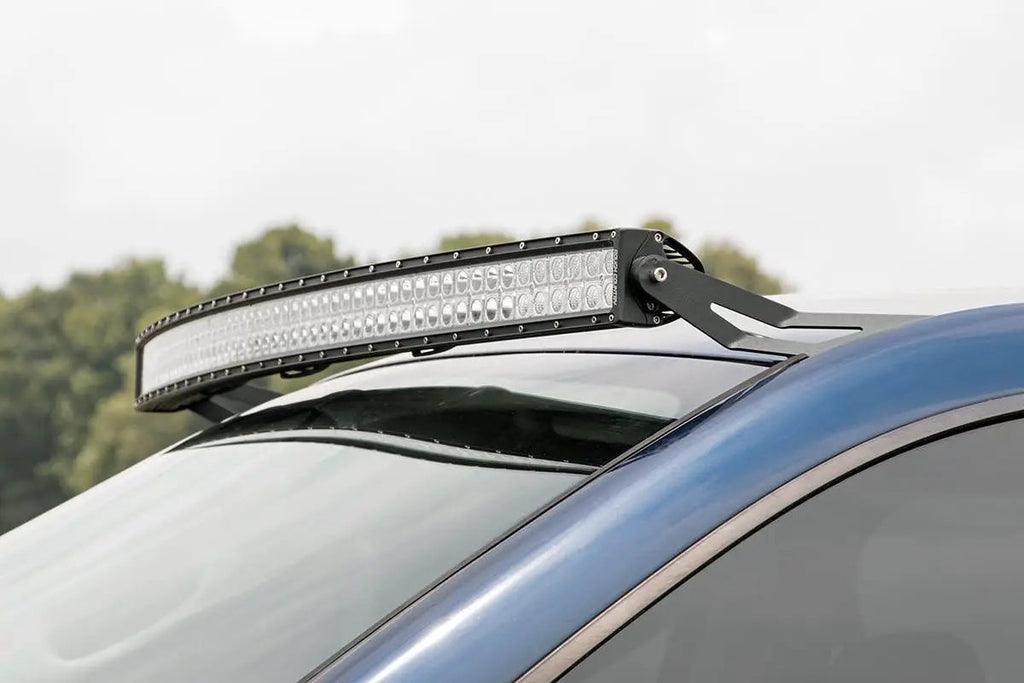 LED Light Mount | Upper Windshield | 54" Curved | Ram 1500 2WD/4WD (02-08) by Rough Country