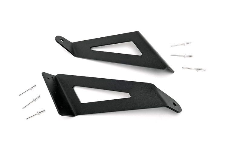 LED Light Mount | Upper Windshield | 54" Curved | Ford F-250/F-350 Super Duty (99-16) by Rough Country