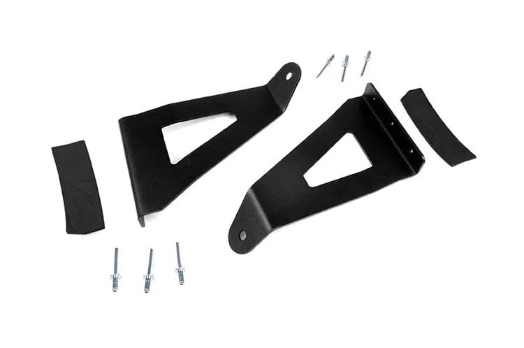 LED Light Mount | Upper Windshield | 54" Curved | Ford F-150 2WD/4WD (04-14) by Rough Country