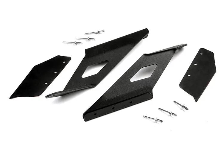 LED Light Mount | Upper Windshield | 54" Curved | Chevy/GMC SUV 1500 (15-20) by Rough Country