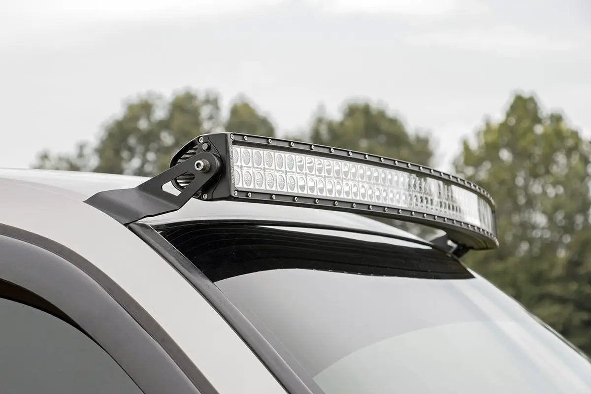 LED Light Mount | Windshield | 54" Curved | Chevy/GMC 1500 Truck & SUV (99-06 & Classic) by Rough Country