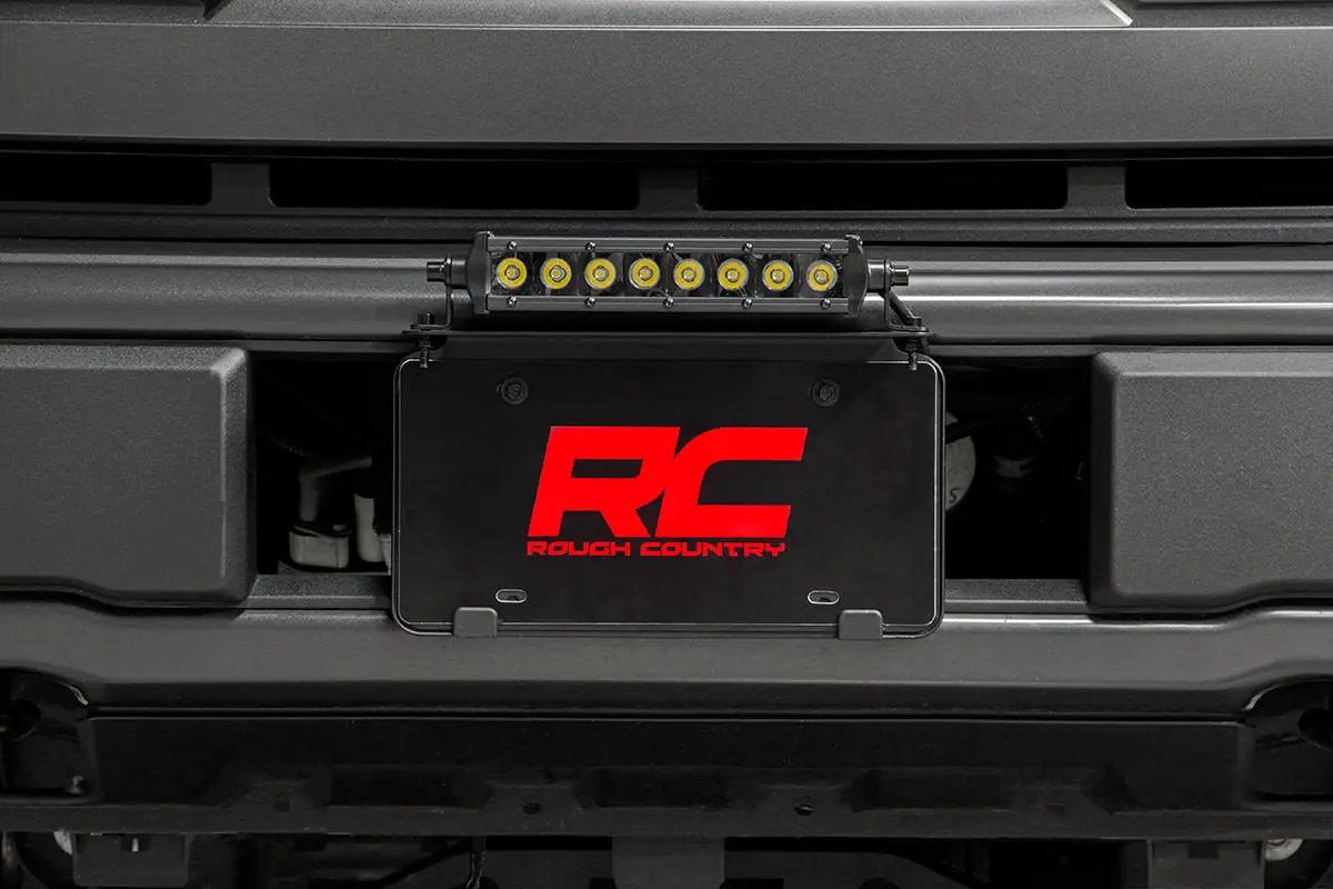 8 Inch Black Series LED Light Bar | Single Row | Amber DRL by Rough Country