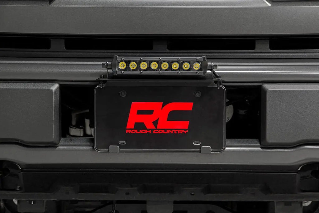 8 Inch Black Series LED Light Bar | Single Row | Amber DRL by Rough Country