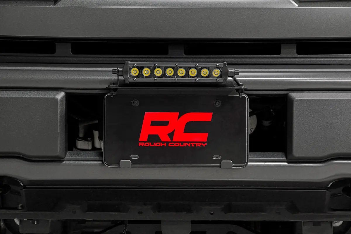 8 Inch Black Series LED Light Bar | Single Row | Cool White DRL by Rough Country