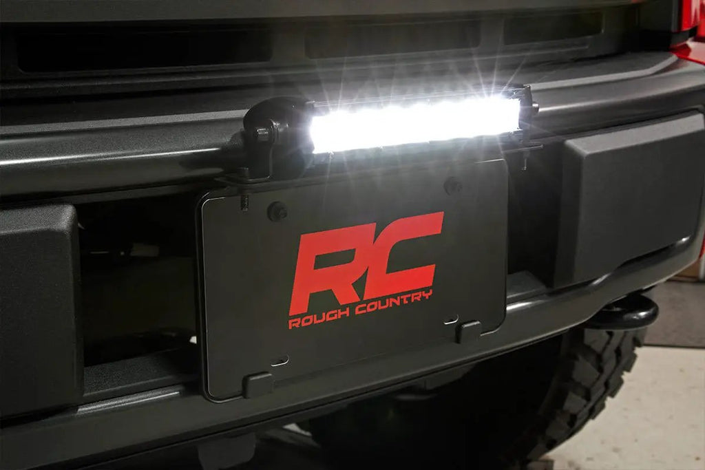 8 Inch Black Series LED Light Bar | Single Row | Amber DRL by Rough Country