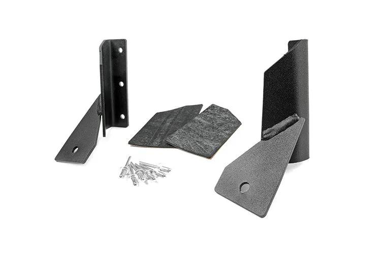 LED Light Mount | Lower A-Pillar | Pod Pair | Jeep Cherokee XJ 2WD/4WD (84-01) by Rough Country