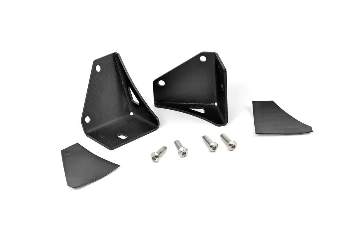 LED Light Mount | Lower Windshield | Pod Pair | Jeep Wrangler YJ 4WD (87-95) by Rough Country