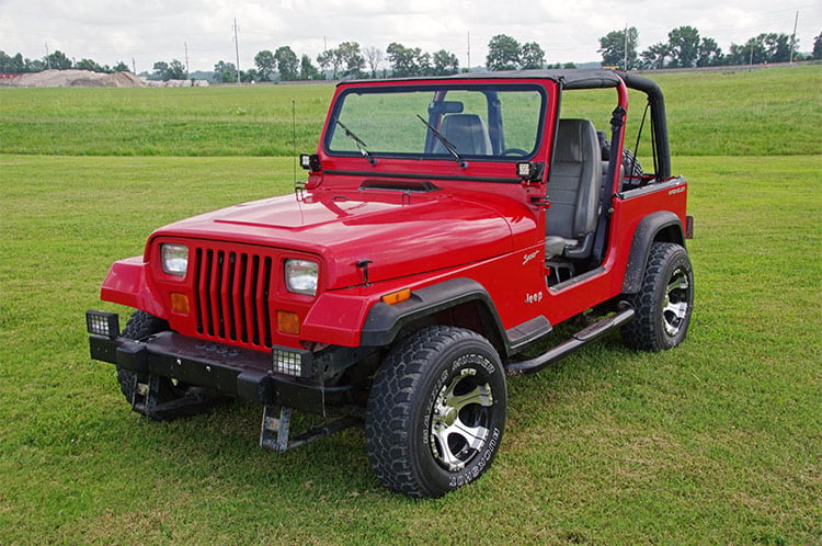 LED Light Mount | Lower Windshield | Pod Pair | Jeep Wrangler YJ 4WD (87-95) by Rough Country