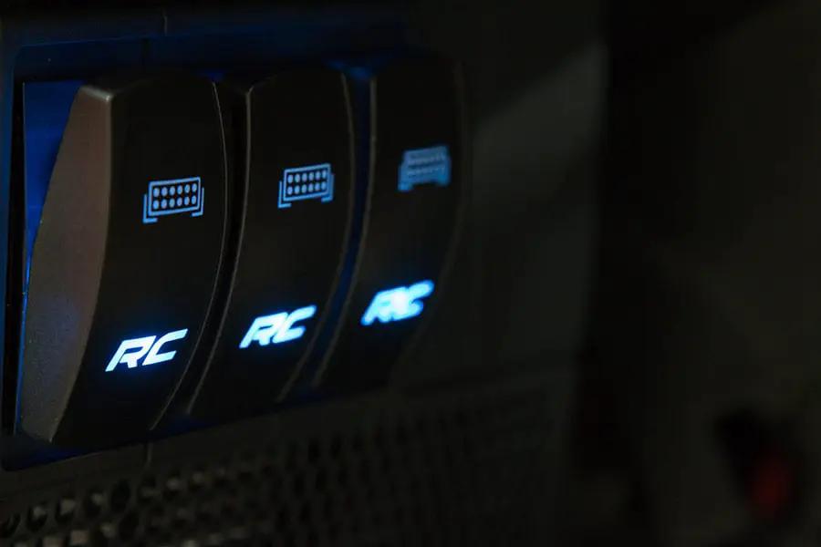 Auxiliary Switch Bezel | Triple by Rough Country