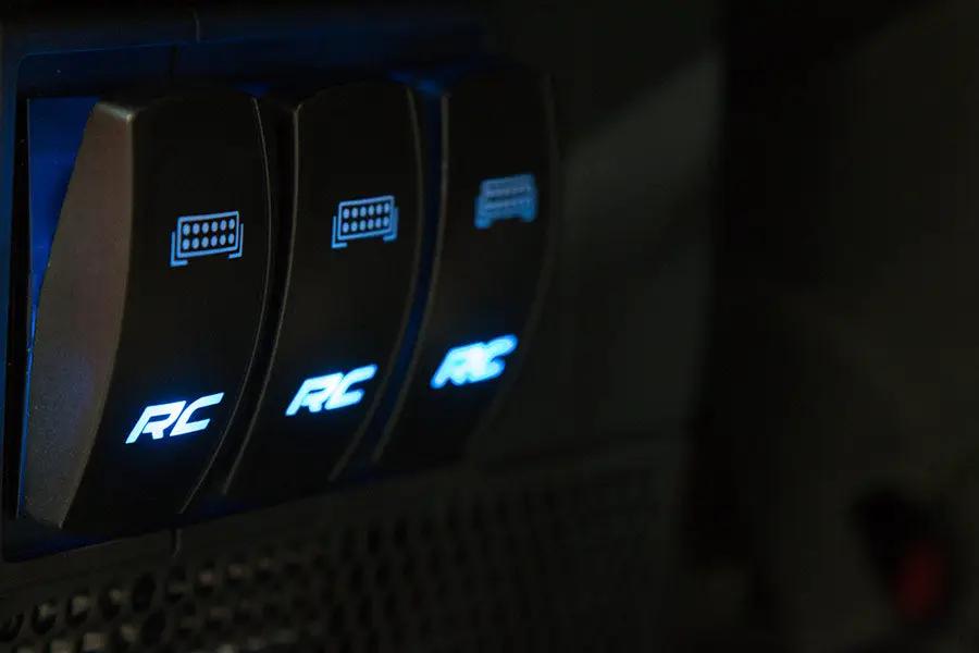Auxiliary Switch Bezel | Triple by Rough Country