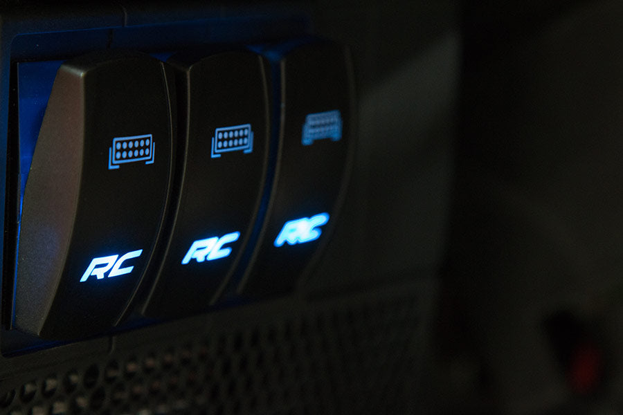 Auxiliary Switch Bezel | Triple by Rough Country