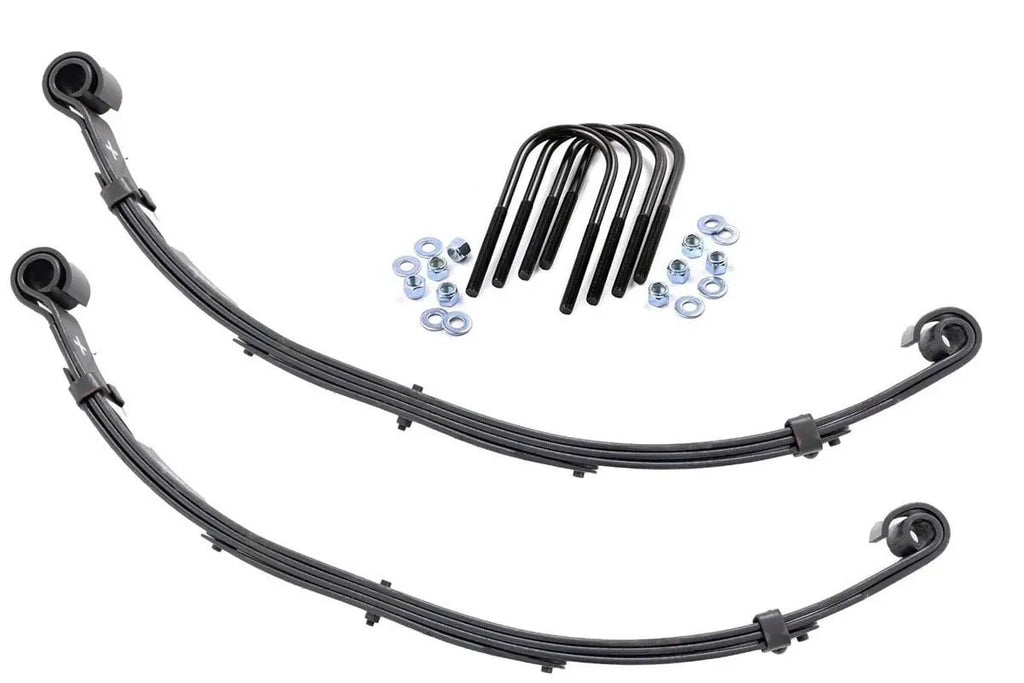 Rear Leaf Springs | 4" Lift | Pair | Jeep CJ5/CJ7 5 4WD (1976-1983) by Rough Country