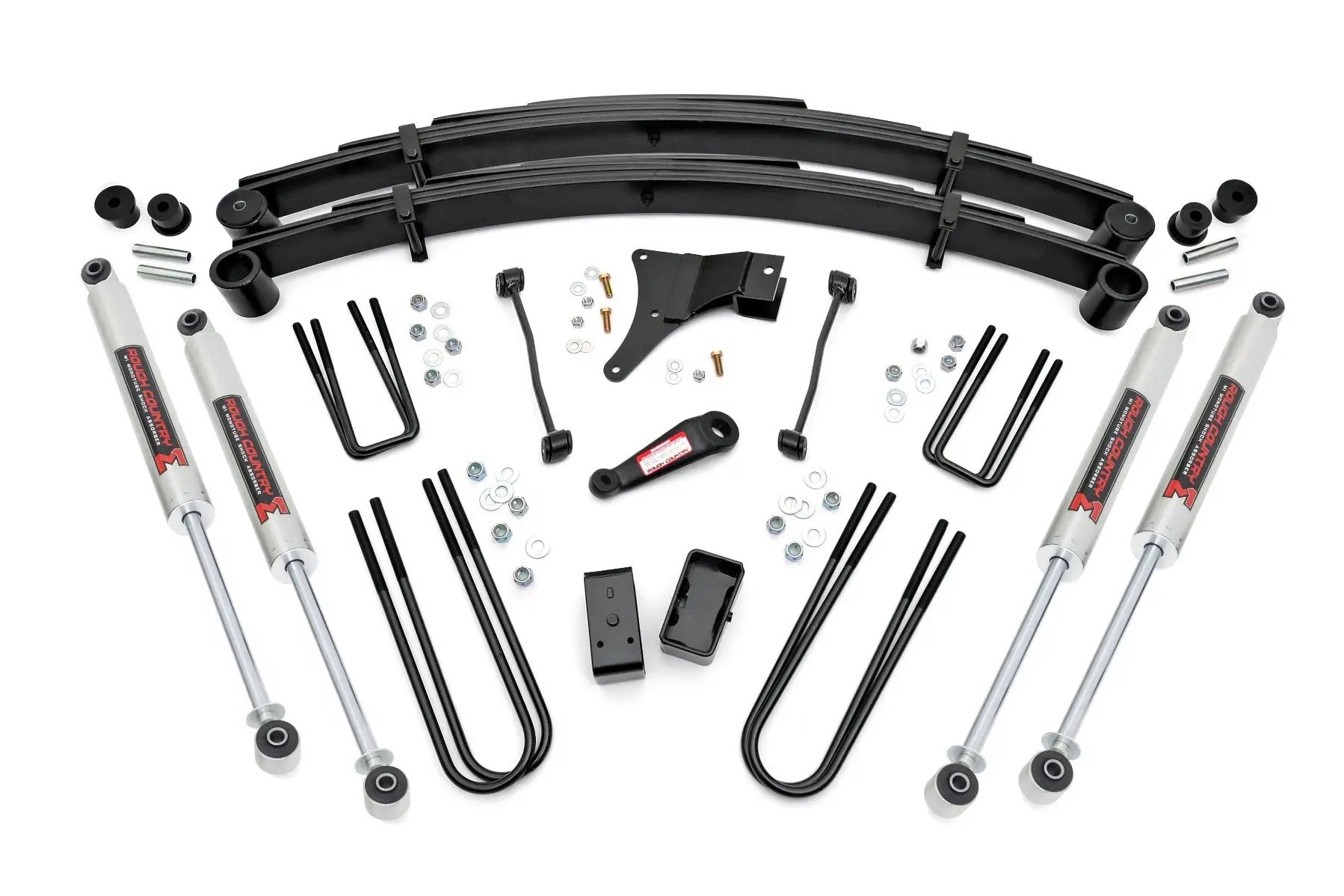 4 Inch Lift Kit | Rear Blocks | M1 | Ford F-250/F-350 Super Duty 4WD (1999) by Rough Country