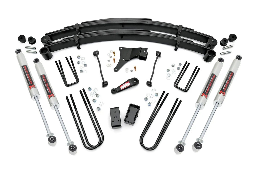 4 Inch Lift Kit | Rear Blocks | M1 | Ford F-250/F-350 Super Duty 4WD (1999) by Rough Country