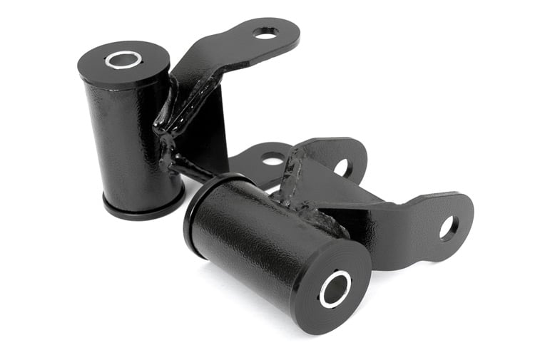 Lowering Shackles | 1 Inch | Ram 1500 2WD/4WD (2002-2008) by Rough Country