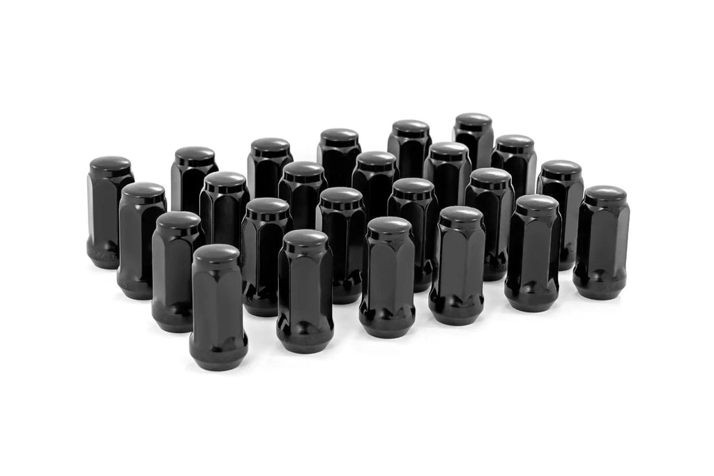 M14 x 1.5 Lug Nut Set of 24 | Black by Rough Country