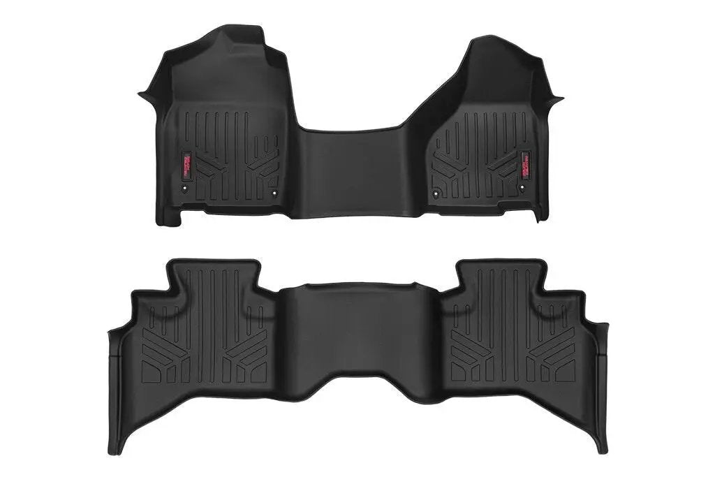 Floor Mats | One Piece FR & RR |Quad Cab | Ram 1500 2WD/4WD (2012-2018 & Classic) by Rough Country