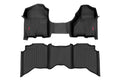 Floor Mats | FR & RR | Crew/Mega Cab | Ram 1500 2WD/4WD (2012-2018 & Classic) by Rough Country