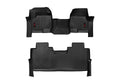 Floor Mats | FR & RR | FR Bench | Ford F-250/F-350 Super Duty 2WD/4WD (17-26) by Rough Country