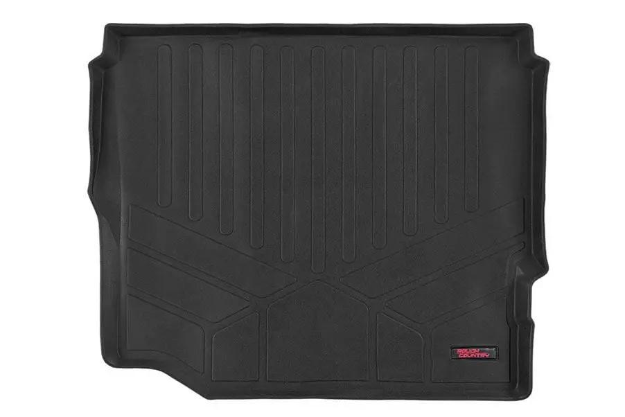 Rear Cargo Mat | W/O Sub | Jeep Wrangler Unlimited 4WD (2018-2026) by Rough Country