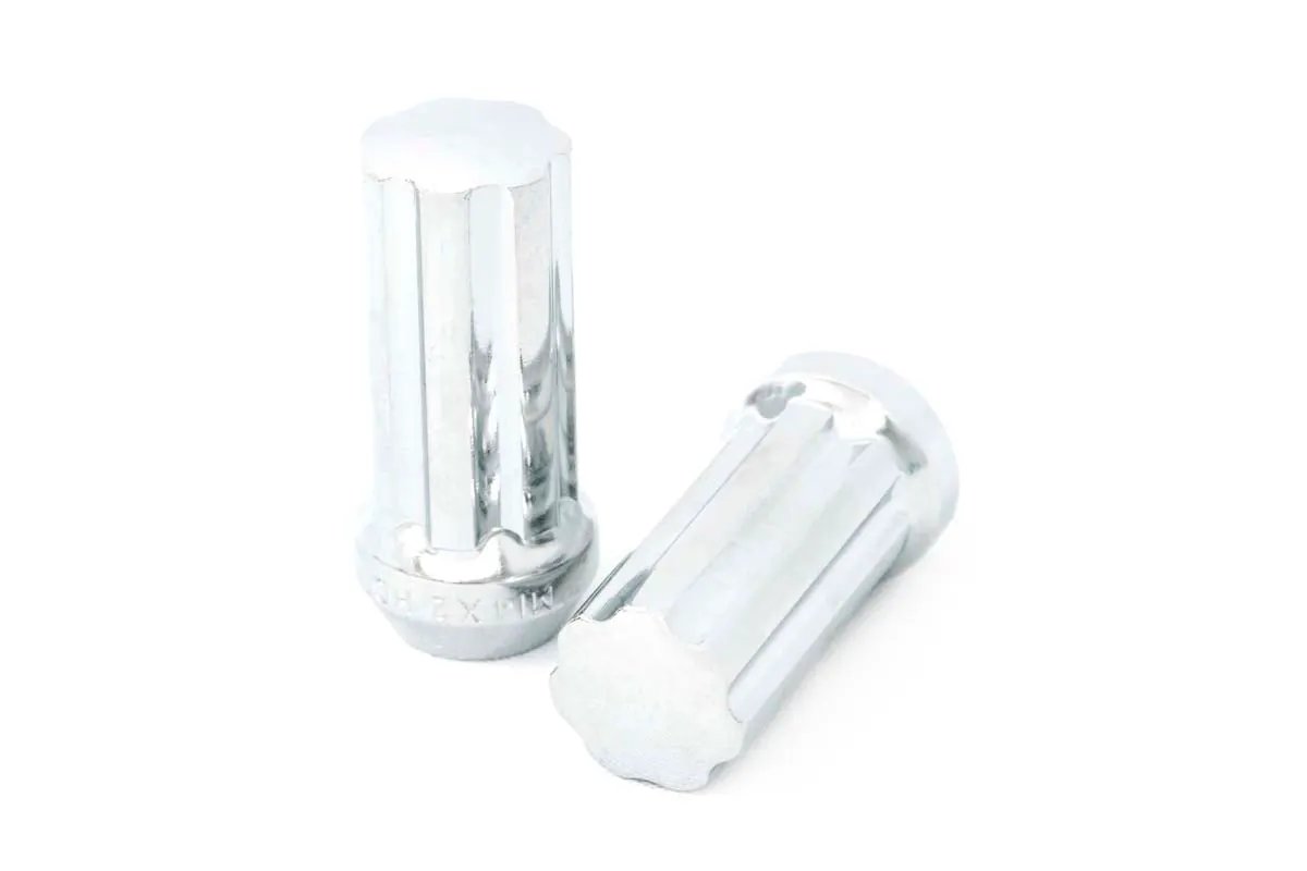 M14 x 1.5 Lug Nut Set of 24 | Chrome by Rough Country