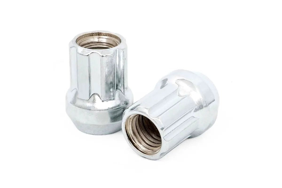 M14 x 1.5 Lug Nut Set of 32 | Chrome | Open End by Rough Country