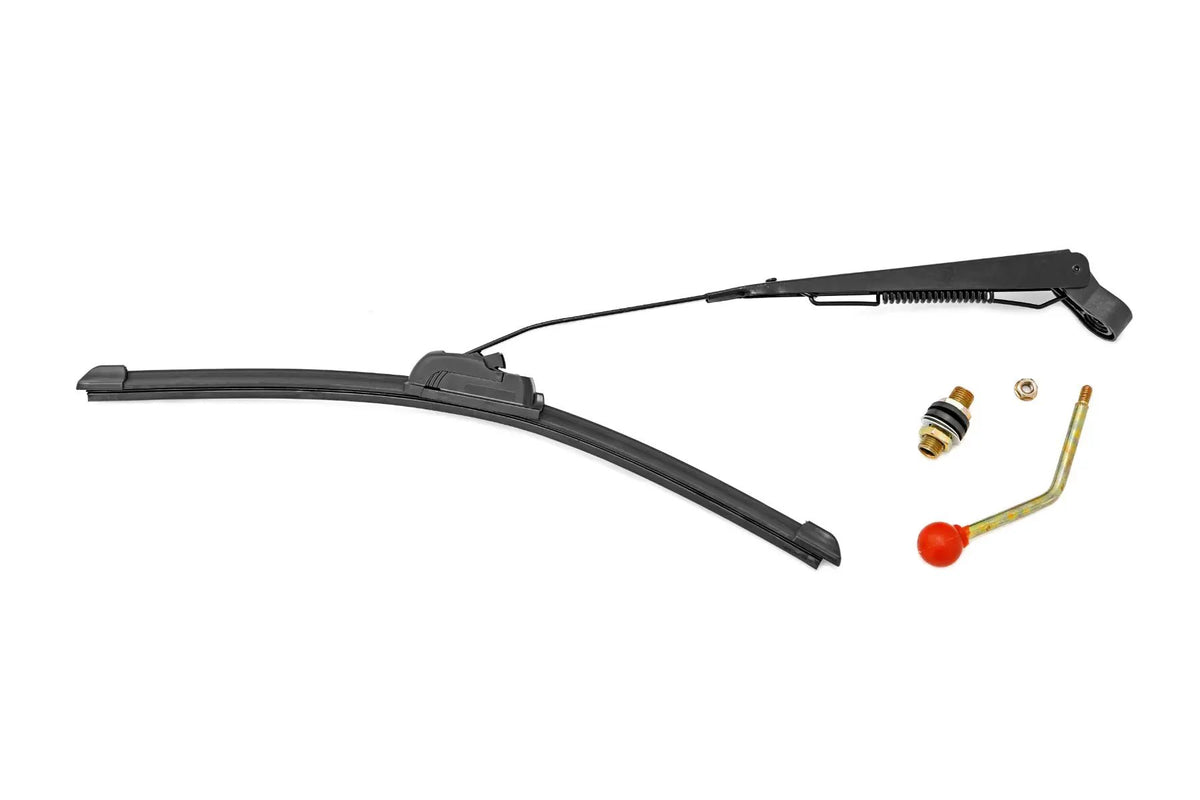 Universal UTV Windshield Wiper Kit | 16" Blade by Rough Country