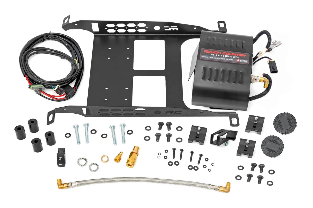 Under Seat Compressor Kit | Toyota Tacoma 2WD/4WD (2005-2023) by Rough Country