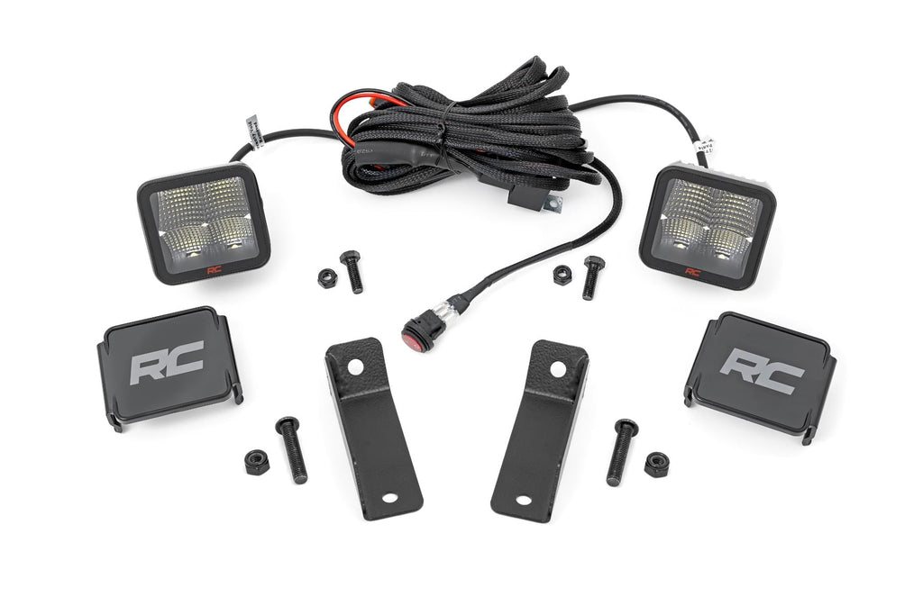 LED Light | Rear Mount | 2" Spectrum Pair | Can-Am Maverick Sport 1000R by Rough Country