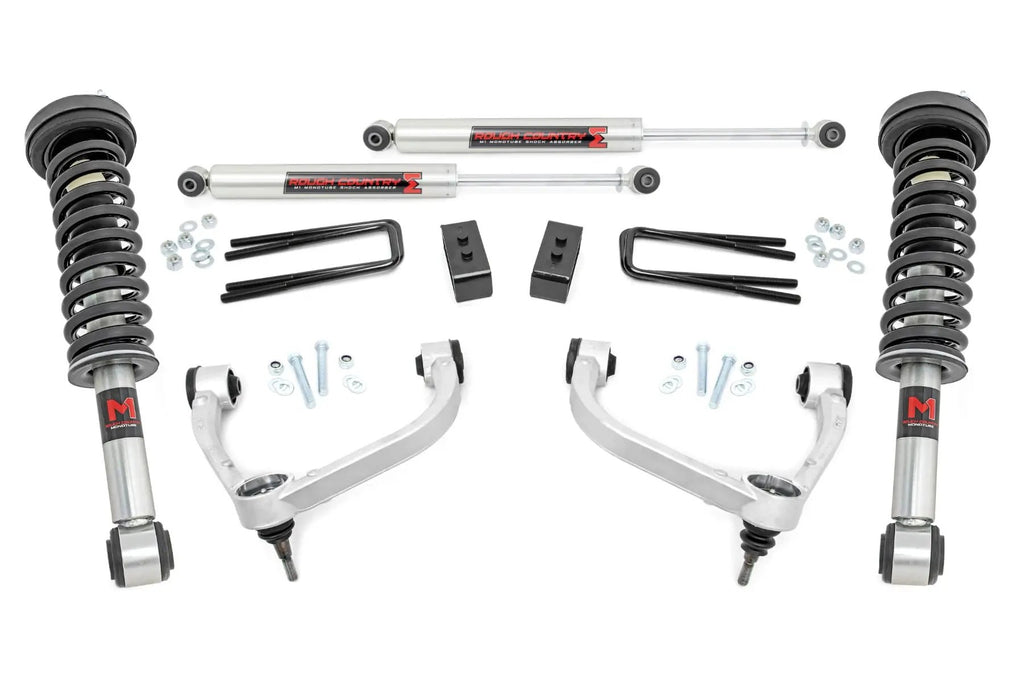 3 Inch Lift Kit | M1 Struts | Ford F-150 4WD (2009-2013) by Rough Country