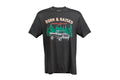 Rough Country T-Shirt | Born & Raised | Black | 3XL by Rough Country