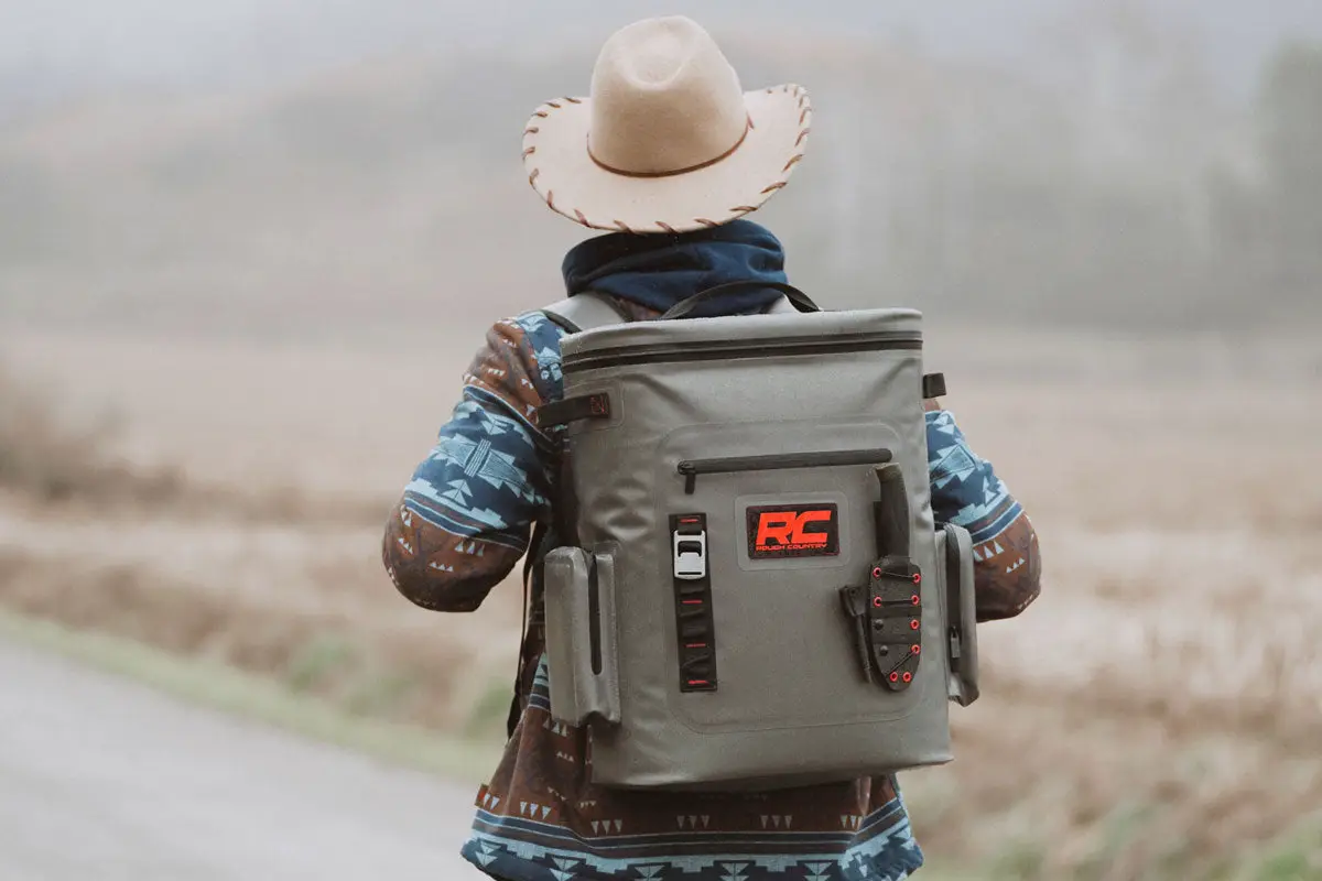 Insulated Backpack Cooler | 24 Cans | Waterproof by Rough Country