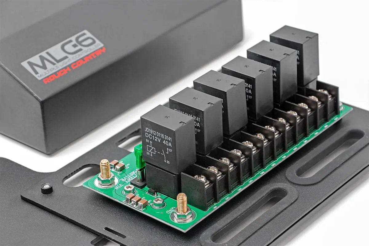 MLC-6 | Multiple Light Controller | Jeep Wrangler JK/Wrangler Unlimited (07-18) by Rough Country