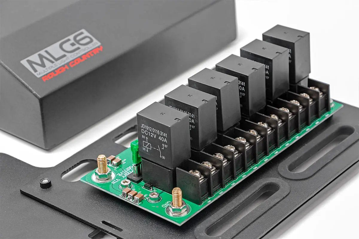 MLC-6 | Multiple Light Controller | Jeep Wrangler JK/Wrangler Unlimited (07-18) by Rough Country