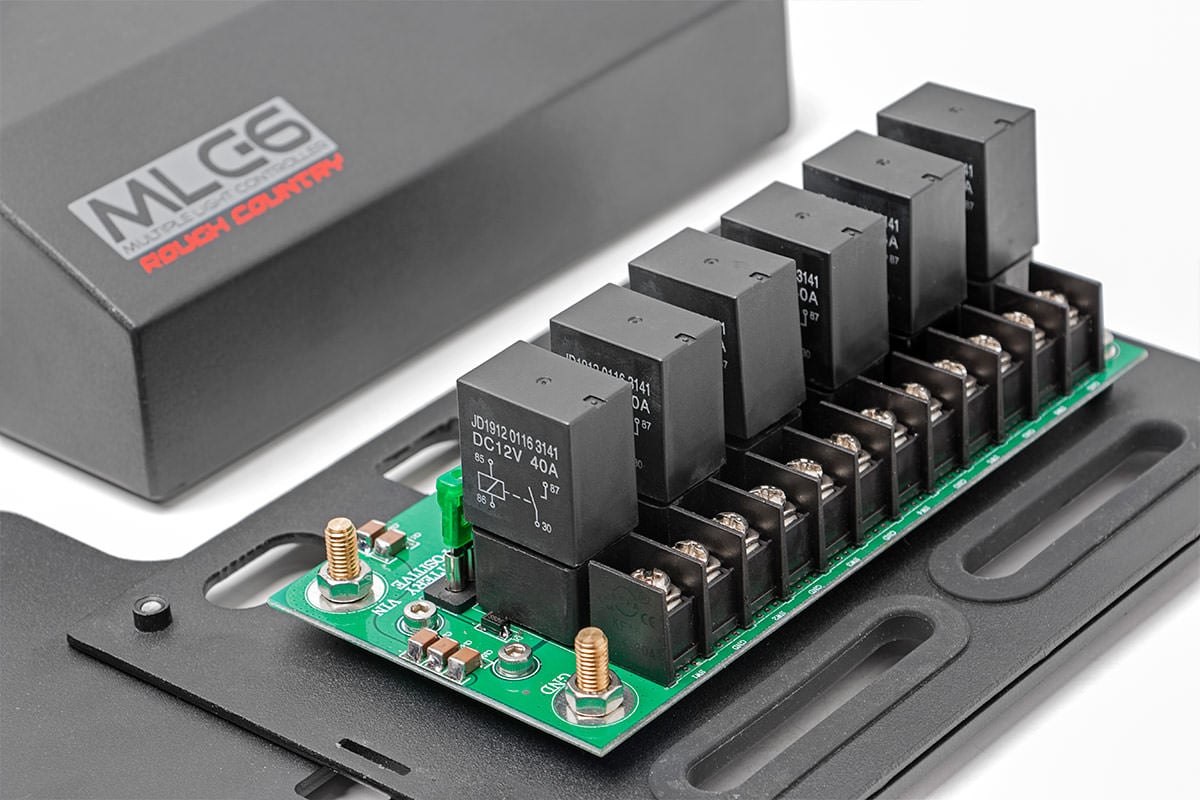 MLC-6 | Multiple Light Controller | Jeep Wrangler JK/Wrangler Unlimited (07-18) by Rough Country
