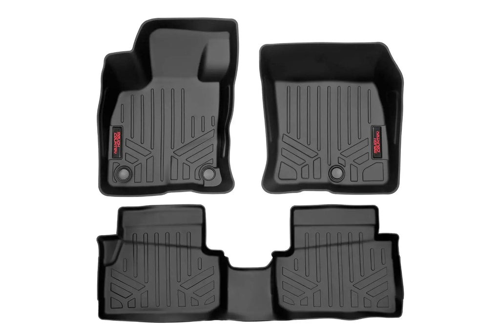 Floor Mats | Front and Rear | Ford Maverick 2WD/4WD (2022-2026) by Rough Country