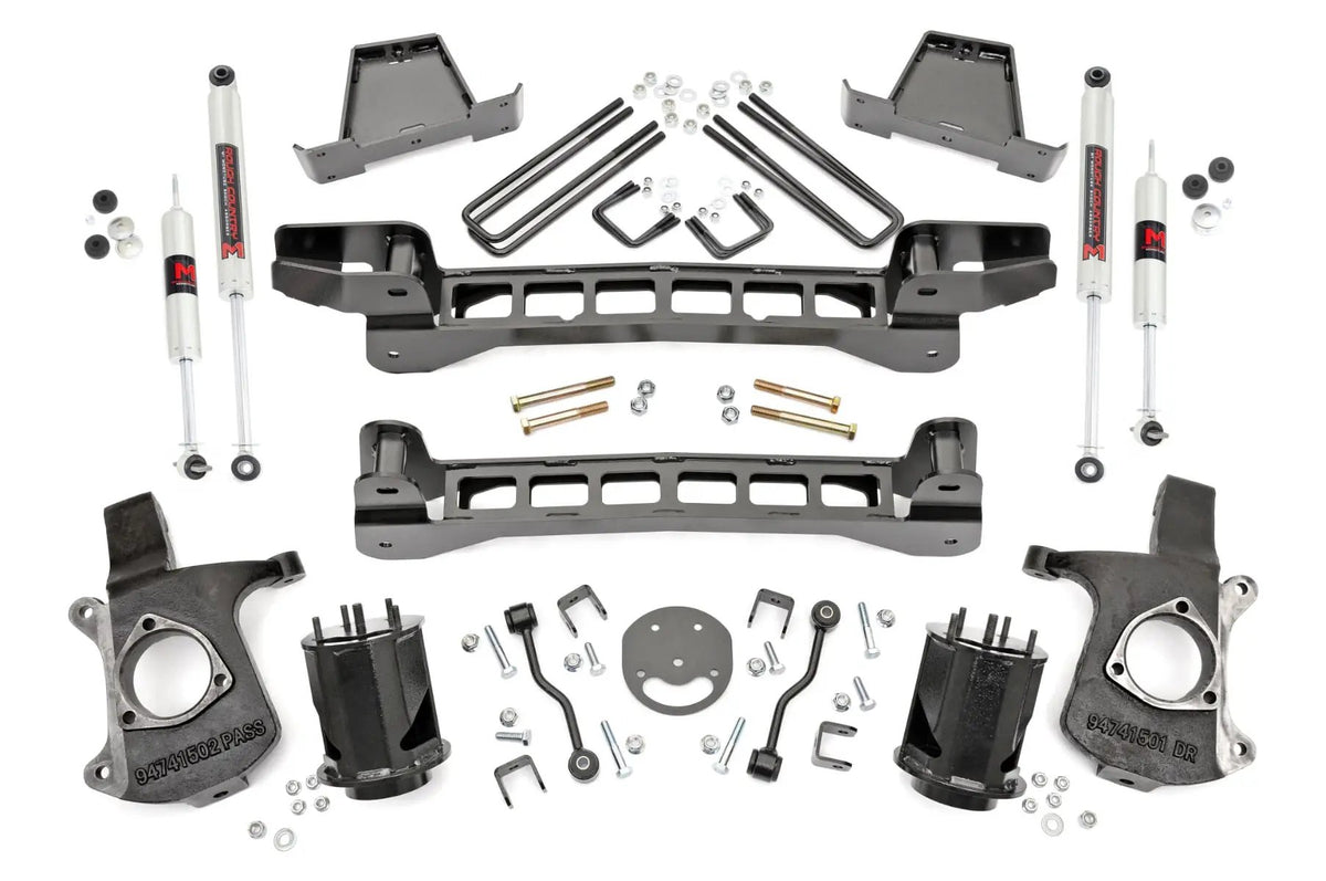 6 Inch Lift Kit | M1 Shocks | Chevy/GMC 1500 2WD (99-06 & Classic) by Rough Country