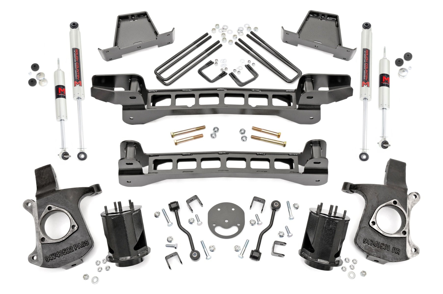 6 Inch Lift Kit | M1 Shocks | Chevy/GMC 1500 2WD (99-06 & Classic) by Rough Country
