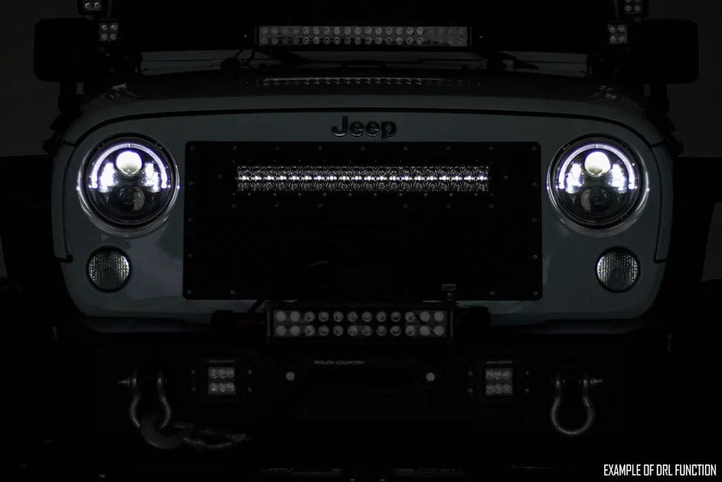 50 Inch Black Series LED Light Bar | Dual Row | Cool White DRL by Rough Country