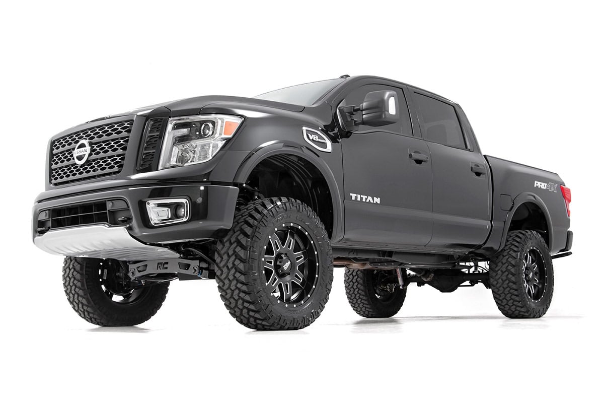 6 Inch Lift Kit | Nissan Titan 4WD (2017-2024) by Rough Country