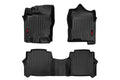 Floor Mats | FR & RR | Crew Cab | Nissan Titan (17-24)/Titan XD (16-24) by Rough Country