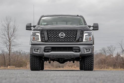 3 Inch Lift Kit | N3 Struts & Shocks | Nissan Titan 4WD (2017-2024) by Rough Country