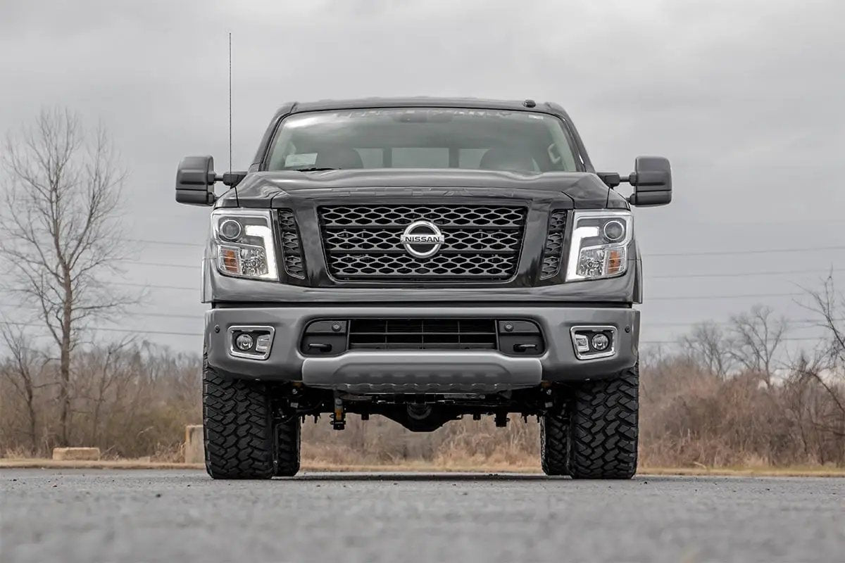 3 Inch Lift Kit | N3 Struts & Shocks | Nissan Titan 4WD (2017-2024) by Rough Country