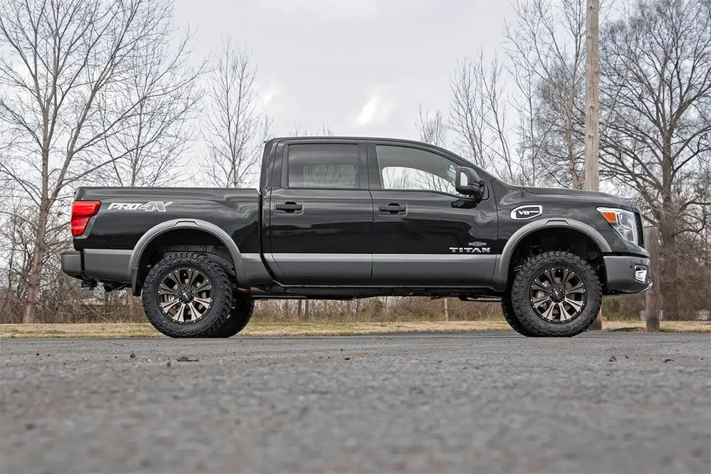 3 Inch Lift Kit | N3 Struts & Shocks | Nissan Titan 4WD (2017-2024) by Rough Country