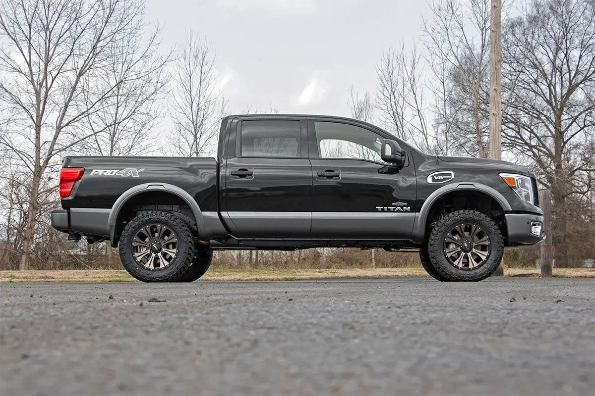 3 Inch Lift Kit | N3 Shocks | Nissan Titan 2WD/4WD (2004-2024) by Rough Country
