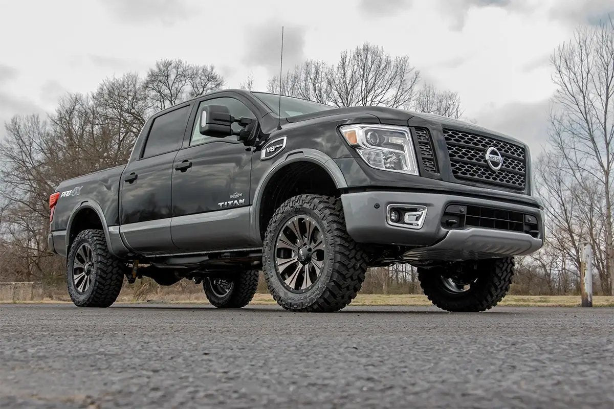 3 Inch Lift Kit | N3 Shocks | Nissan Titan 2WD/4WD (2004-2024) by Rough Country