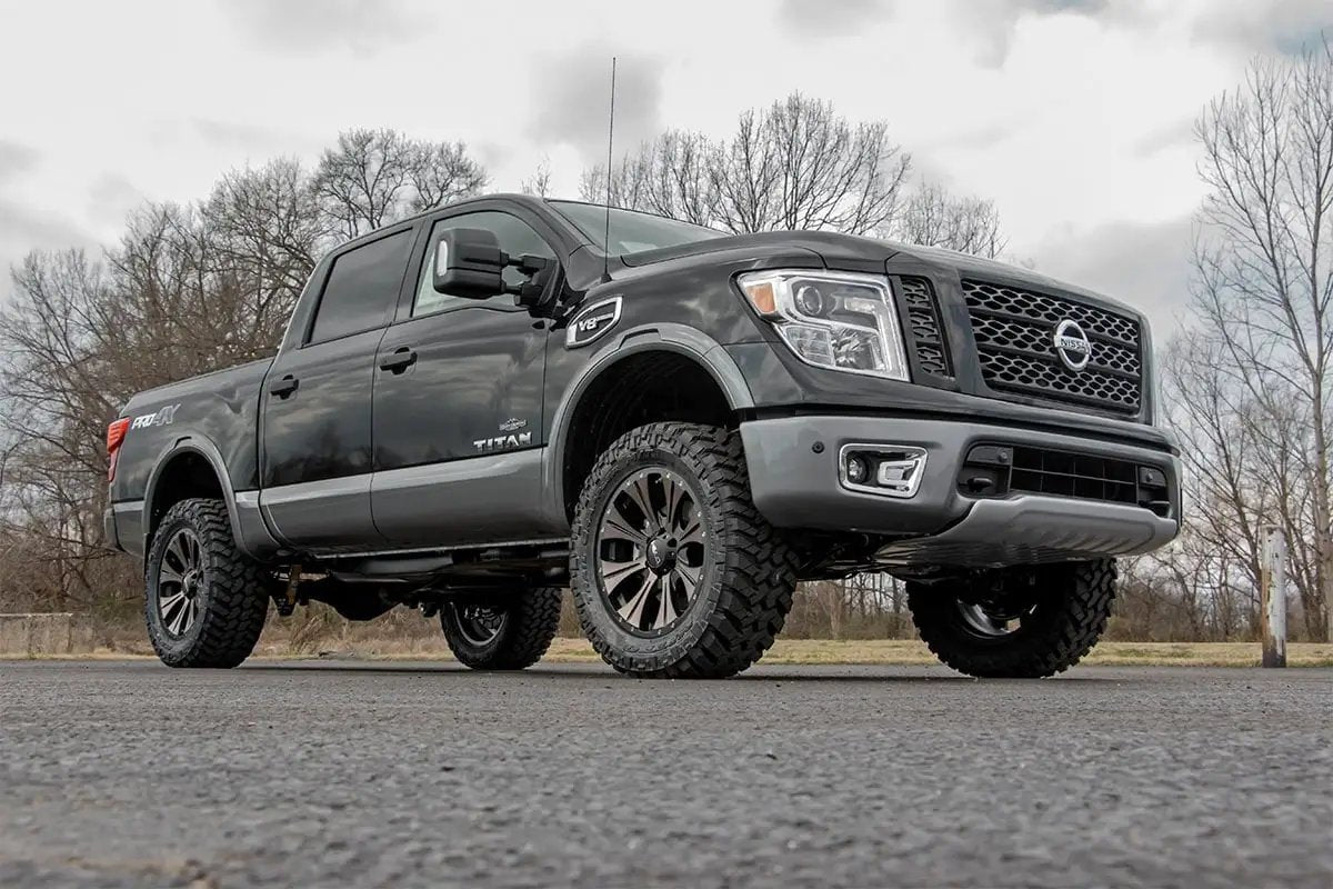 3 Inch Lift Kit | N3 Shocks | Nissan Titan 2WD/4WD (2004-2024) by Rough Country