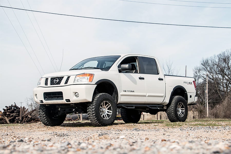 4 Inch Lift Kit | Nissan Titan 2WD/4WD (2004-2015) by Rough Country